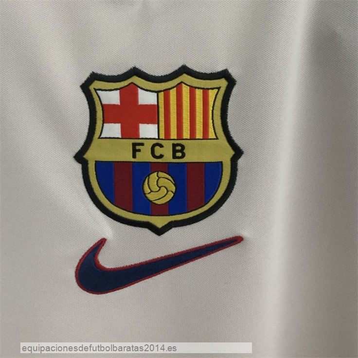 Nuevo 2ª Camiseta Barcelona Retro 1998 2001 Gris Baratas
